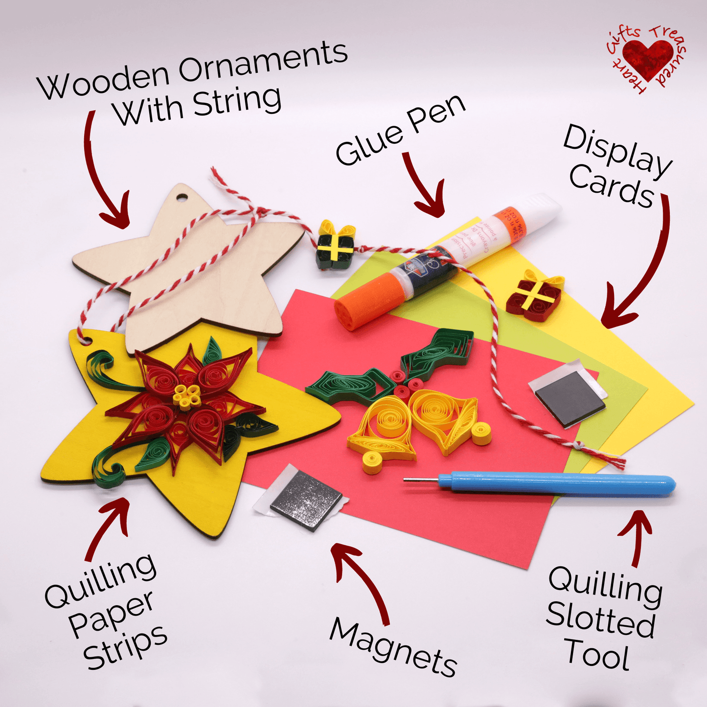 Holiday DIY Craft Kit Guide To Paper Quilling
