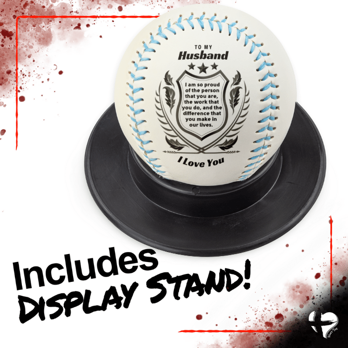 Husband - Family Pride - Custom Baseball & Stand HGF#217BB Sports 