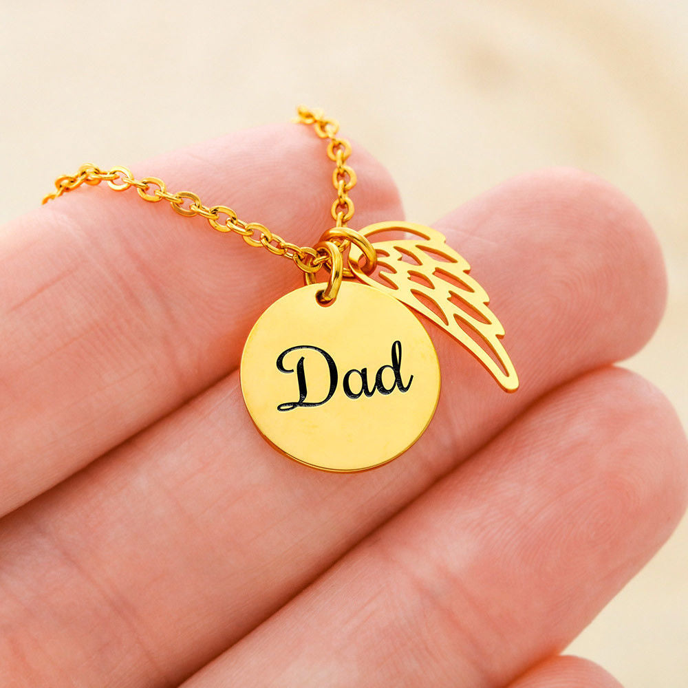 Pre-customized Dad Necklace in 18K Gold Plating - MYKA
