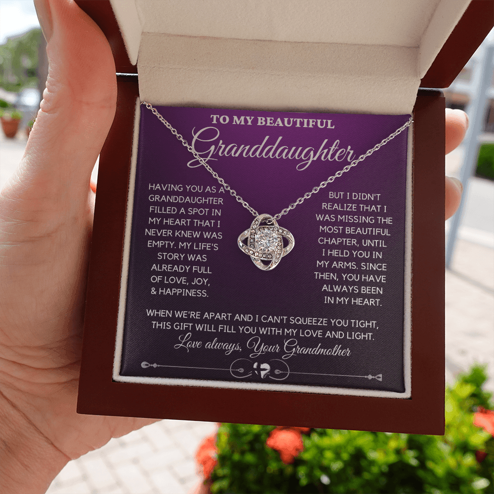 Granddaughter - Missing Chapter - Love Knot Jewelry 